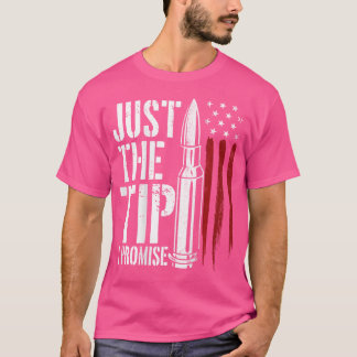 Nur der Tipp I Versprechen Bullet American Flag Gu T-Shirt
