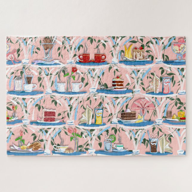 Nur Desserts! French Café Jigsaw Puzzle (Horizontal)