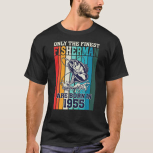 Nur die besten Fischer sind 1955 in Birthda Gebore T-Shirt