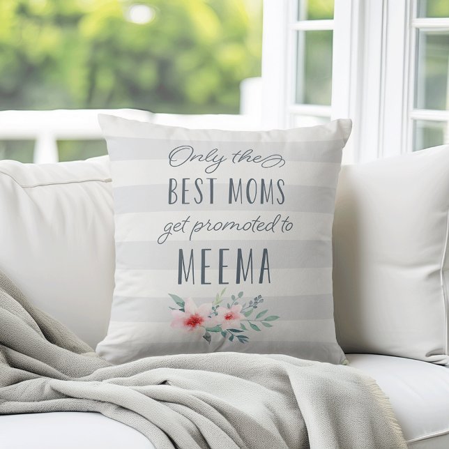 Nur die besten Mamas werden für Meema beworben Kissen (Von Creator hochgeladen)