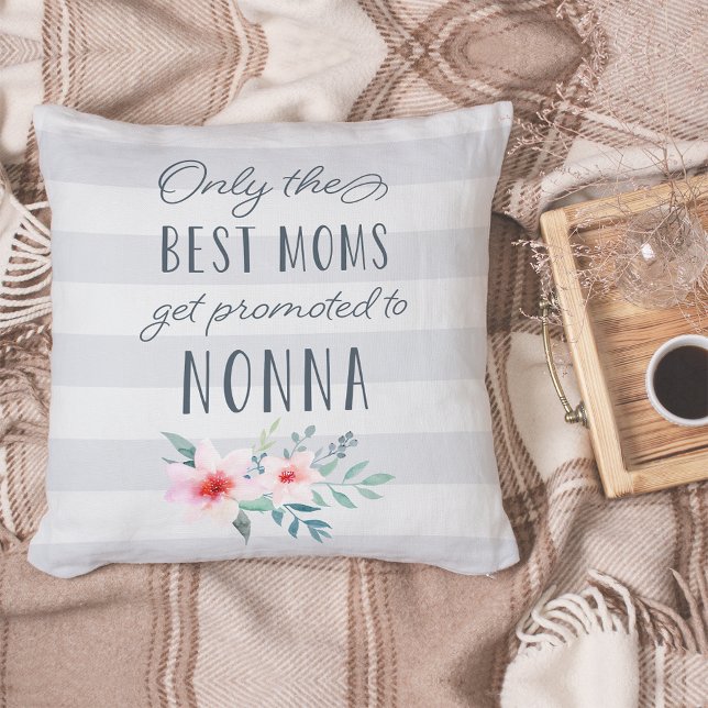 Nur die besten Mamas werden für Nonna beworben Kissen (Von Creator hochgeladen)