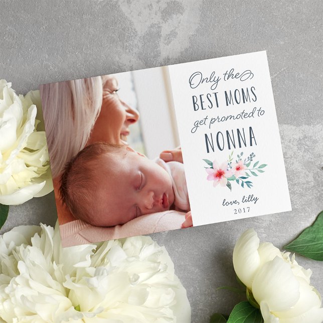 Nur die besten Mamas werden für Nonna Foto beworbe Einladung (Von Creator hochgeladen)