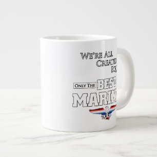 Nur die besten Marines Jumbo-Tasse
