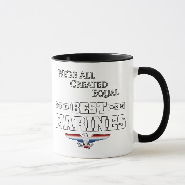 Nur die besten Marines Tasse (Rechts)