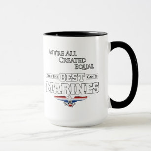 Nur die besten Marines Tasse