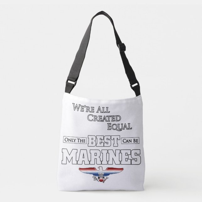 Nur die besten Marines Tragetaschen Mit Langen Trägern (Vorderseite)