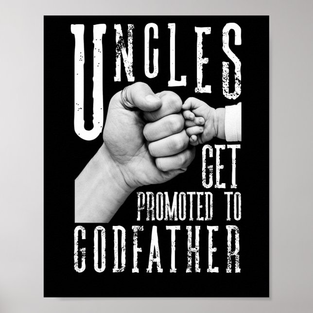 Nur die besten Onkels werden zum Pate gestellt Poster (Vorne)