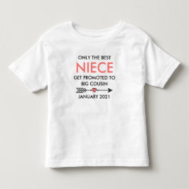 Nur die besten Stücke werden für den großen Cousin Kleinkind T-shirt