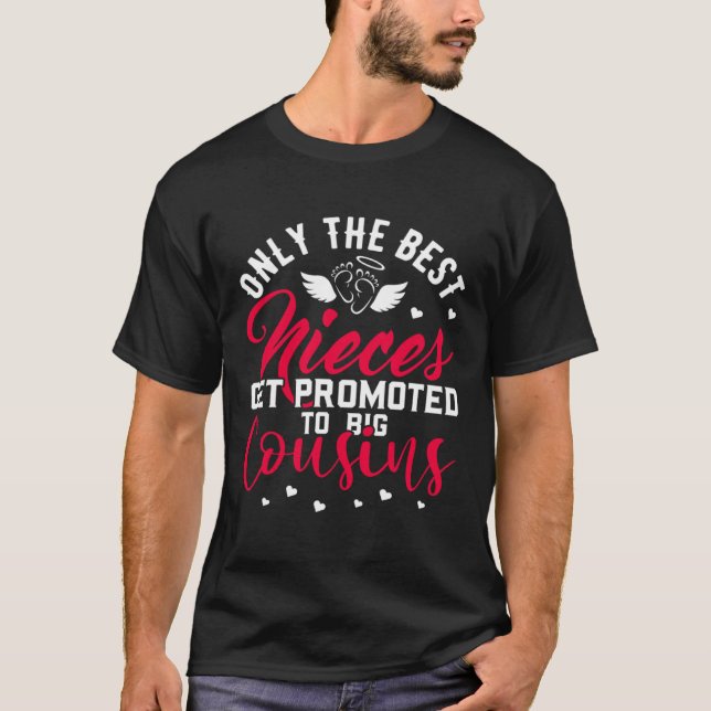 Nur die besten Stücke werden für den großen Cousin T-Shirt (Vorderseite)