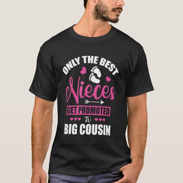 Nur die besten Stücke werden für den großen Cousin T-Shirt (Vorderseite)