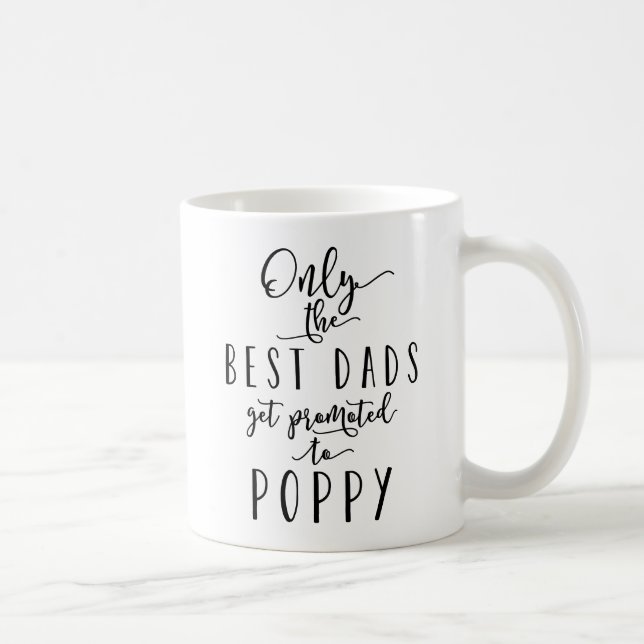 Nur die besten Väter erhalten gefördert Kaffeetasse (Rechts)