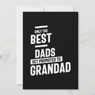 Nur die besten Vater werden für Großformat beworbe Dankeskarte