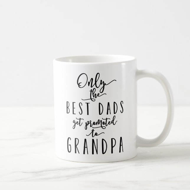 Nur die besten Vater werden gefördert Kaffeetasse (Rechts)