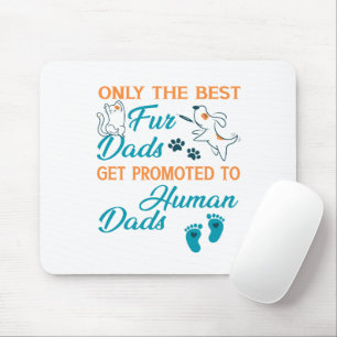 Nur die besten vier Vater werden für menschliche V Mousepad
