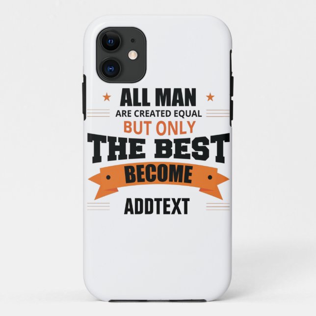 Nur die Besten werden... Case-Mate iPhone Hülle (Rückseite)