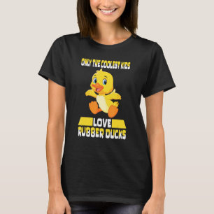 Nur die Coolen Kinder Liebe Gummi Enten Niedlichen T-Shirt