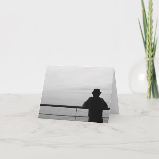 Nur die Cruise Grußkarte Karte (Vorderseite)