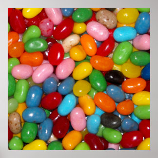 Nur die Jelly-Bohnen Poster