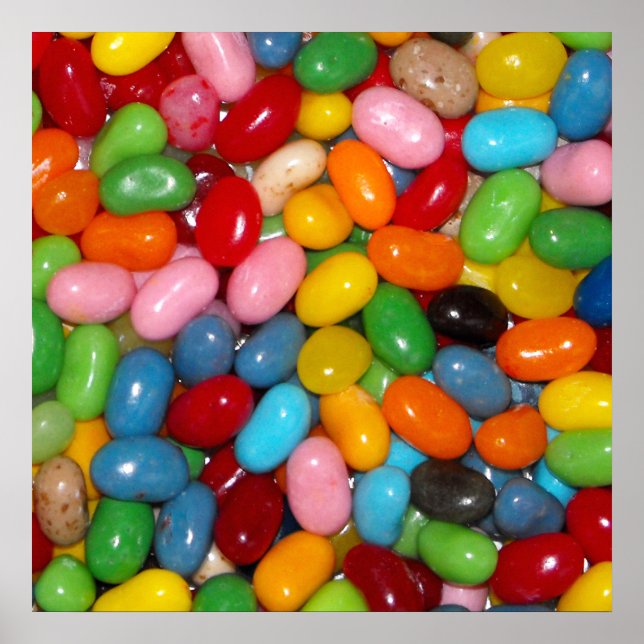 Nur die Jelly-Bohnen Poster (Vorne)