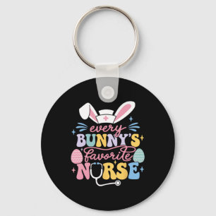 Nur die Niedliche Osterhase der Lieblings-Nurse Schlüsselanhänger
