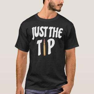 Nur die Spitze Lustige Langstrecken-Schießerei Pro T-Shirt