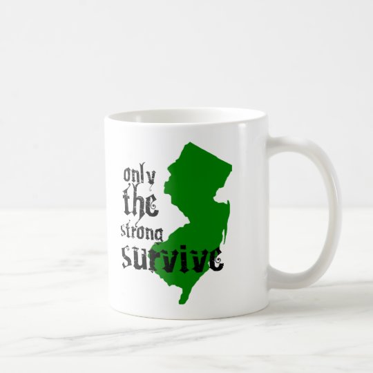 Nur die starken überleben kaffeetasse