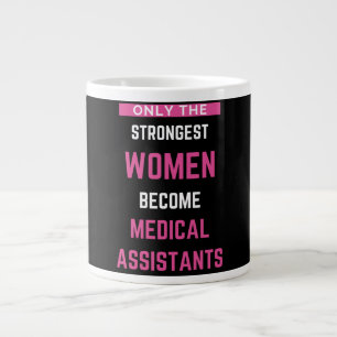 Nur die stärksten Frauen werden medizinische Assis Jumbo-Tasse