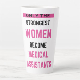 Nur die stärksten Frauen werden medizinische Assis Milchtasse