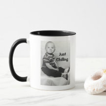 Nur die Tasse abkühlen