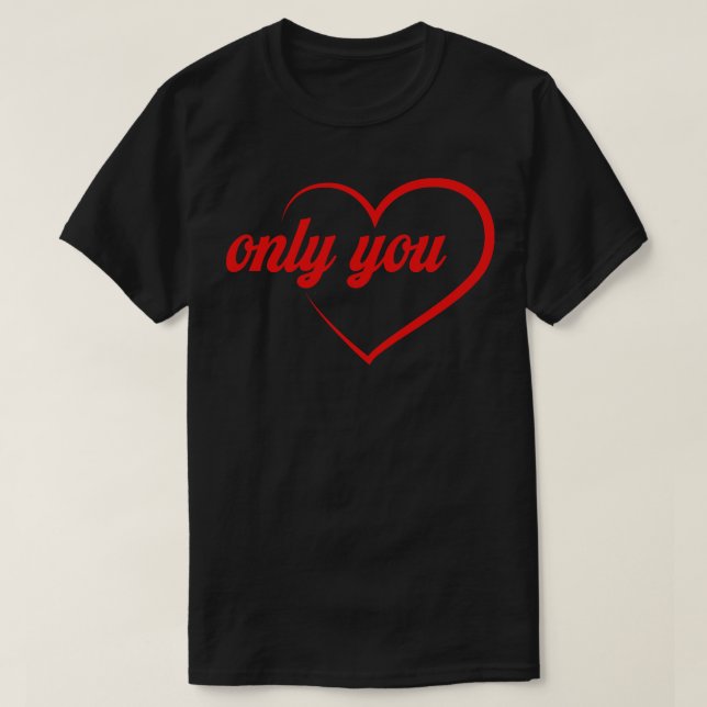 Nur Du  1 T-Shirt (Design vorne)