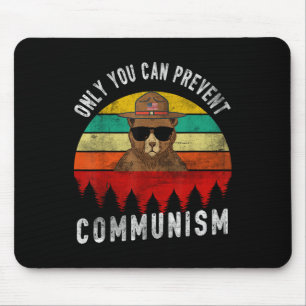Nur du kannst den Kommunismus verhindern Russische Mousepad