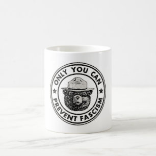 Nur du kannst Faschismus verhindern Vintage Widers Kaffeetasse