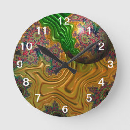 Nur durch die Uhr schwebend