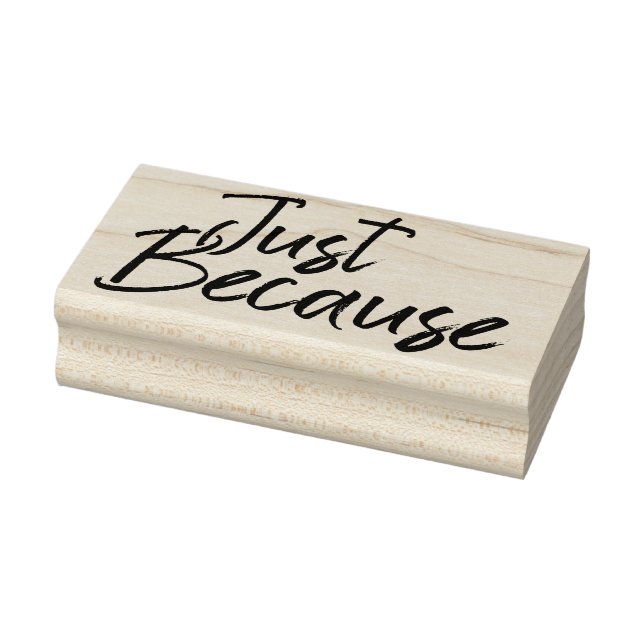 Nur durch Pinsel Gummistempel (Stempel)