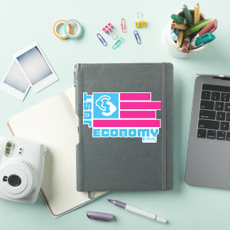 Nur Economy mit maßgeschneiderten Vinyl-Aufklebern Aufkleber