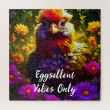 Nur Eggsellent Vibes | Farbenfrohe Hühnerart
