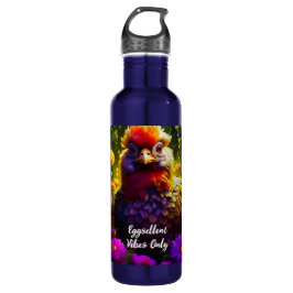 Nur Eggsellent Vibes | Farbenfrohe Hühnerart Edelstahlflasche