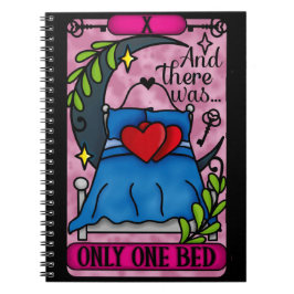 Nur ein Bed Romance Tarot Notebook Notizblock