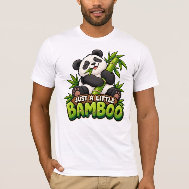 Nur ein bisschen Bambus T-Shirt (Vorderseite)