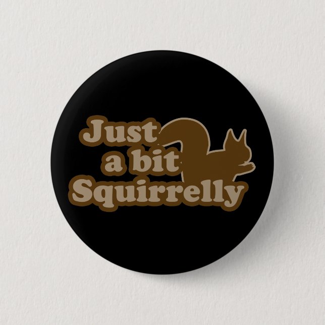 Nur ein bisschen quirös button (Vorderseite)