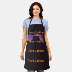 Nur ein Blick Gutes Kochen Burgunderriemen Schürze