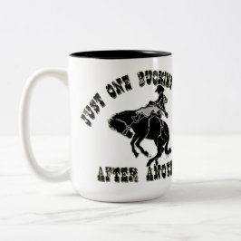 Nur ein Bucking nach einer weiteren Tasse