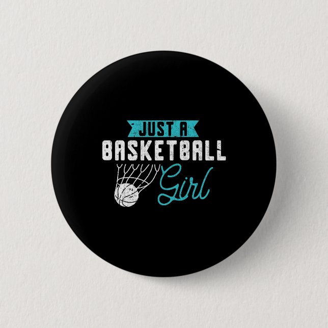 Nur ein Bysketbyll Girl Bysketbyll Player Women By Button (Vorderseite)