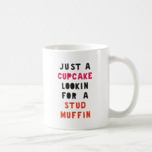 Nur ein Cupcake auf der Suche nach einem Stuckmuff Kaffeetasse