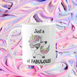 Nur ein (dab) von Fabulous! Einhorn Kaffeetasse