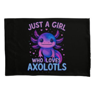 Nur ein der Axolotl liebt Kissenbezug