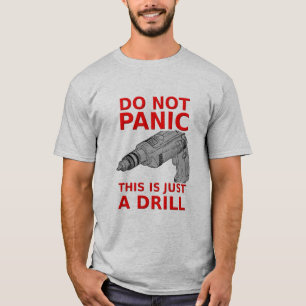 Nur ein Drill Lustiges T-Shirt Humor