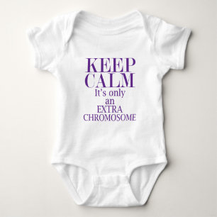 Nur ein Extrachromosom Baby Strampler