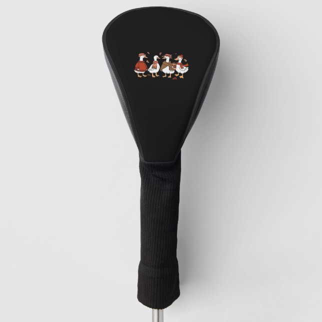 Nur ein Fall Gans Oversifizierter T - Shirt Golf Headcover (Vorderseite)