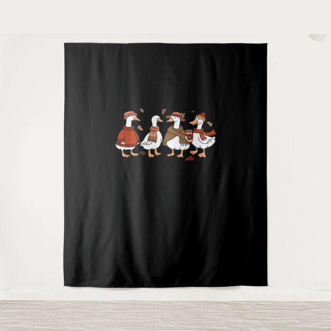 Nur ein Fall Gans Oversifizierter T - Shirt Wandteppich (Vorderseite)